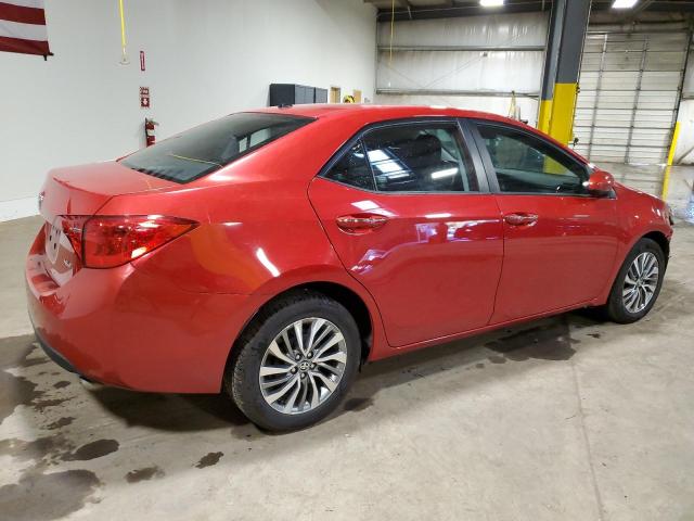 2T1BURHEXKC164883 - 2019 TOYOTA COROLLA L Rot Foto 3