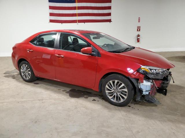 2T1BURHEXKC164883 - 2019 TOYOTA COROLLA L Rot Foto 4