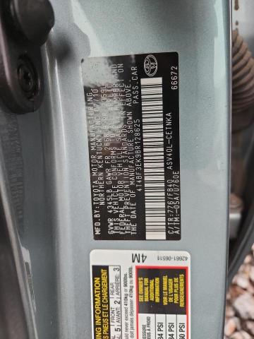 4T4BF3EK9BR128625 - 2011 TOYOTA CAMRY BASE Կապույտ լուսանկար 12