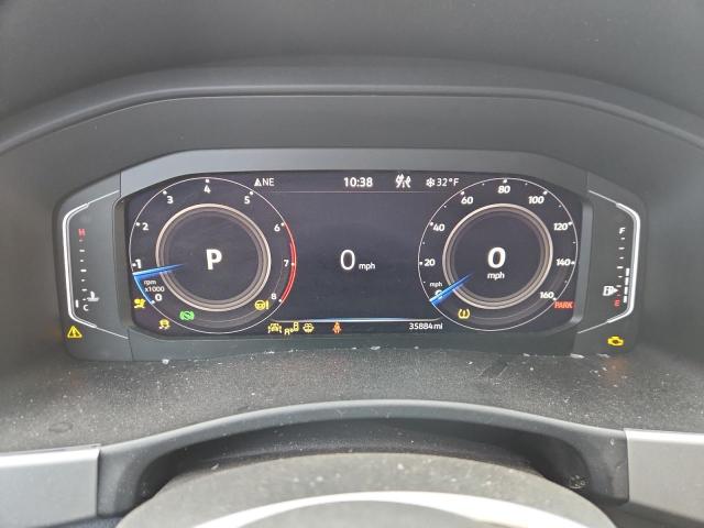 1V2KE2CA3PC210237 - 2023 VOLKSWAGEN ATLAS CROS SE Чорний фото 9