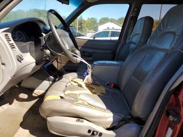 1FMDU35P8VUC06580 - 1997 FORD EXPLORER RED photo 7