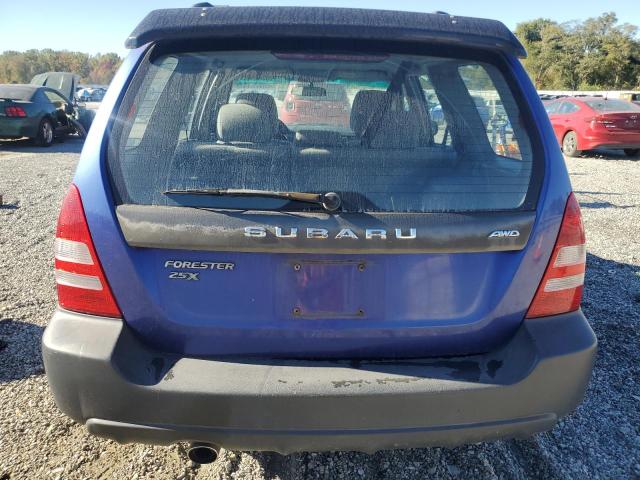 JF1SG63633H716278 - 2003 SUBARU FORESTER 2.5X Mavi foto 6