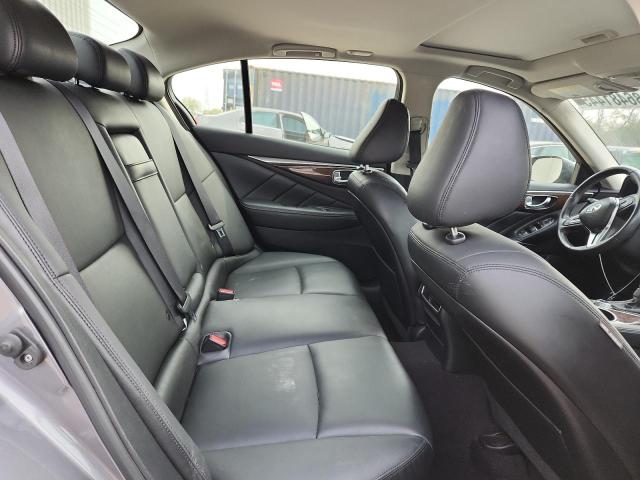 JN1EV7AR0JM437653 - 2018 INFINITI Q50 LUXE GRAY photo 10
