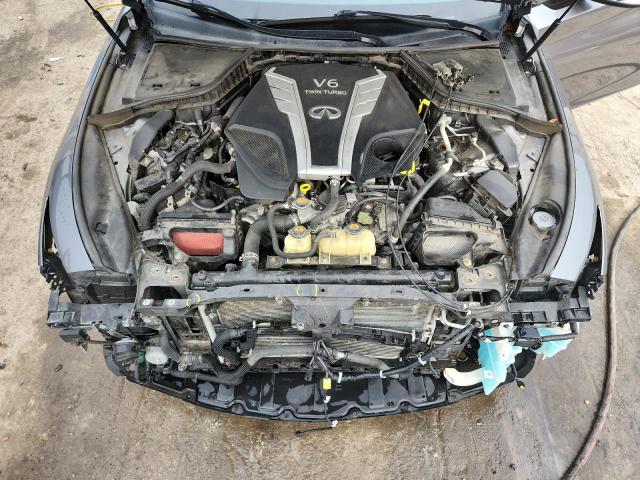 JN1EV7AR0JM437653 - 2018 INFINITI Q50 LUXE GRAY photo 11