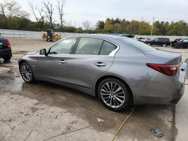JN1EV7AR0JM437653 - 2018 INFINITI Q50 LUXE GRAY photo 2