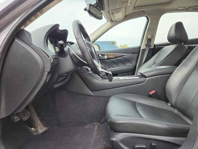 JN1EV7AR0JM437653 - 2018 INFINITI Q50 LUXE GRAY photo 7