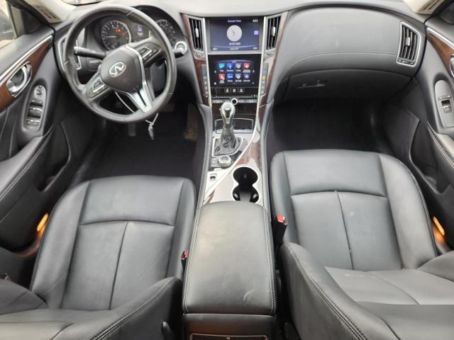 JN1EV7AR0JM437653 - 2018 INFINITI Q50 LUXE GRAY photo 8