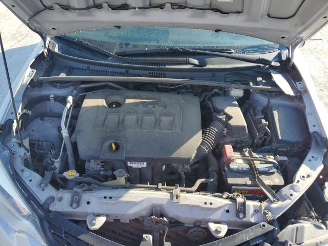 2T1BURHE3EC097581 - 2014 TOYOTA COROLLA L SILVER photo 11