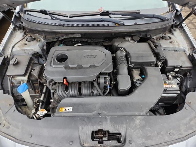 5NPE24AF2HH489512 - 2017 HYUNDAI SONATA SE GRAY photo 11