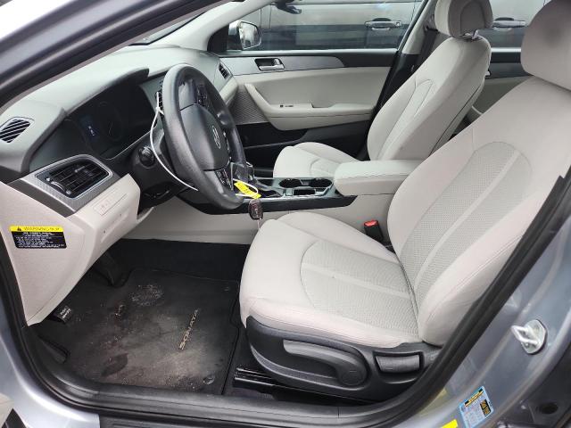 5NPE24AF2HH489512 - 2017 HYUNDAI SONATA SE GRAY photo 7