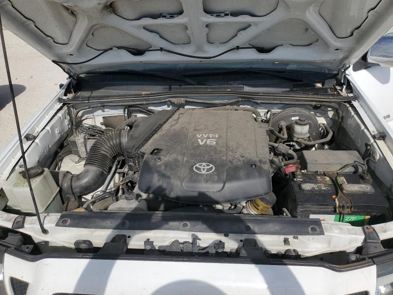 5TFLU4EN9BX019721 - 2011 TOYOTA TACOMA DOUBLE CAB WHITE photo 11