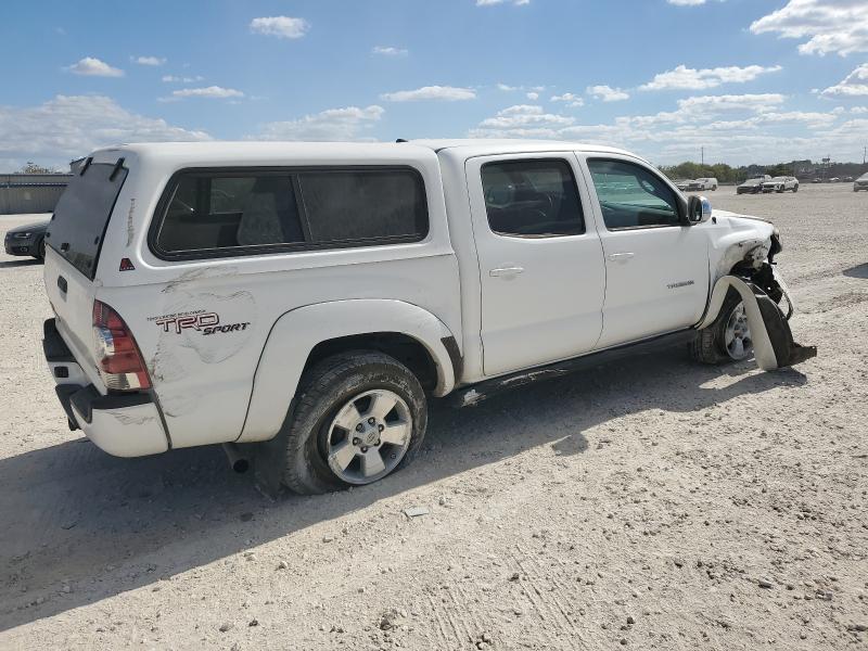5TFLU4EN9BX019721 - 2011 TOYOTA TACOMA DOUBLE CAB WHITE photo 3