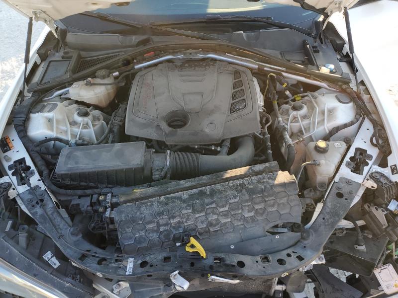 ZARFAECN8J7581290 - 2018 ALFA ROMEO GIULIA TI Blanc photo 11