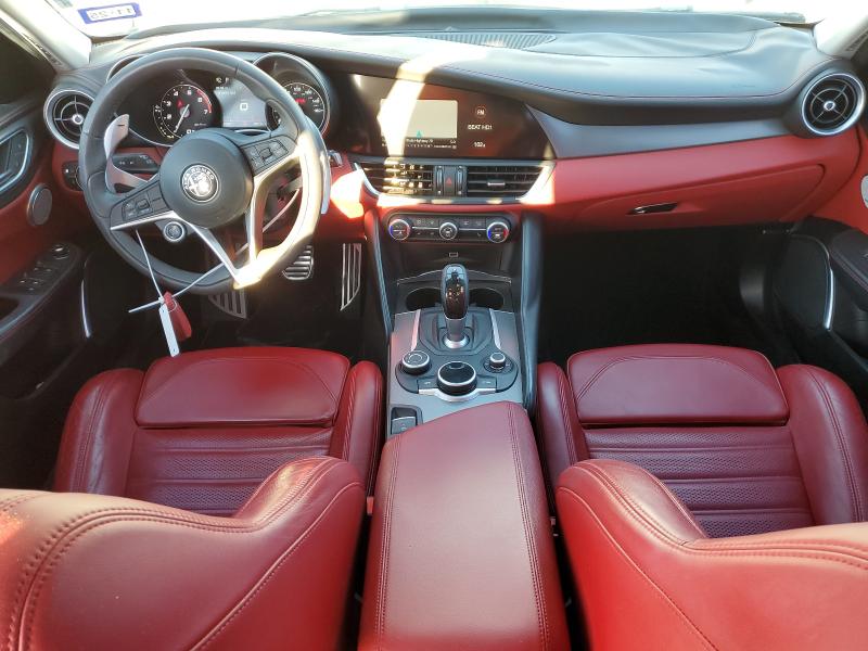 ZARFAECN8J7581290 - 2018 ALFA ROMEO GIULIA TI Blanc photo 8