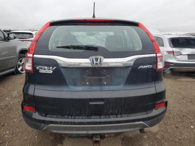 5J6RM4H37FL012911 - 2015 HONDA CR-V LX 黑色 照片 6