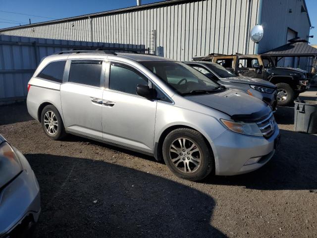 5FNRL5H42DB502454 - 2013 HONDA ODYSSEY EX SILVER photo 4