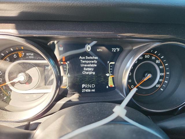 1C4HJXDGXMW720781 - 2021 JEEP WRANGLER UNLIMITED SPORT 绿色 照片 9