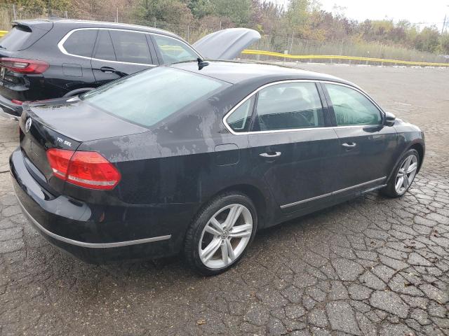 1VWCN7A37DC061914 - 2013 VOLKSWAGEN PASSAT SEL BLACK photo 3