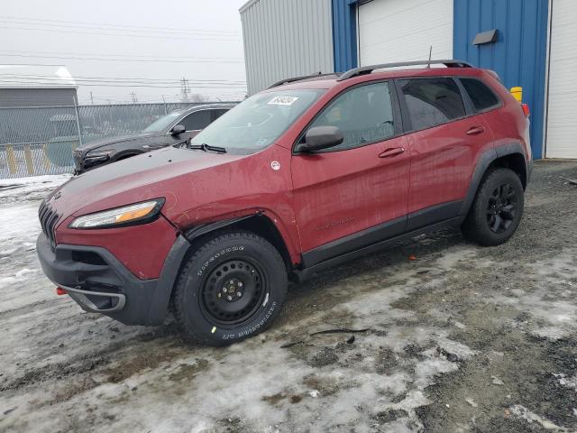 1C4PJMBS3GW195228 - 2016 JEEP CHEROKEE TRAILHAWK RED photo 1
