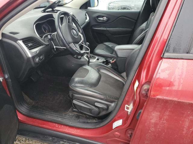1C4PJMBS3GW195228 - 2016 JEEP CHEROKEE TRAILHAWK RED photo 7