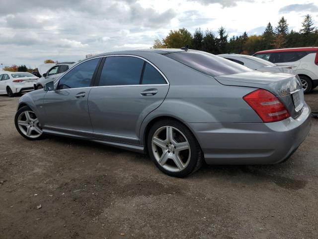 WDDNG9EB7CA432976 - 2012 MERCEDES-BENZ S 550 4MATIC SILVER photo 2