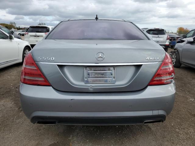WDDNG9EB7CA432976 - 2012 MERCEDES-BENZ S 550 4MATIC SILVER photo 6