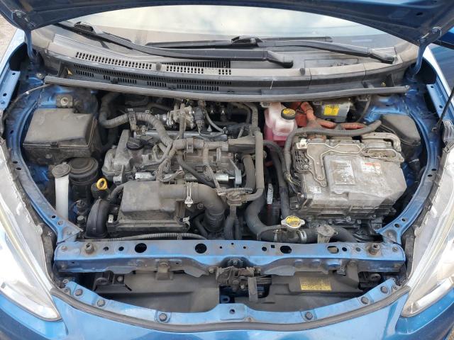 JTDKDTB35F1586820 - 2015 TOYOTA PRIUS C BLUE photo 11