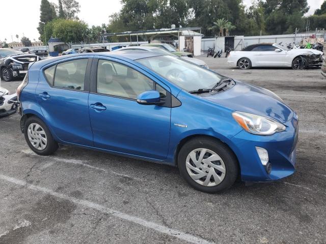 JTDKDTB35F1586820 - 2015 TOYOTA PRIUS C BLUE photo 4