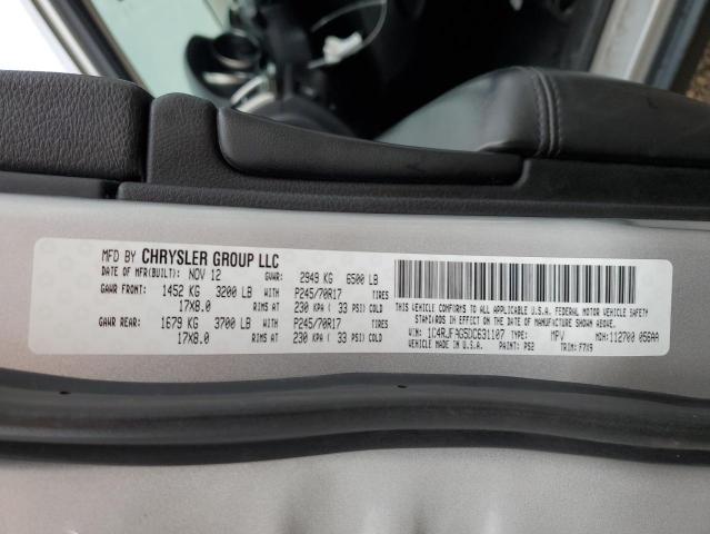 1C4RJFAG5DC631107 - 2013 JEEP GRAND CHER LAREDO Gümüş foto 13