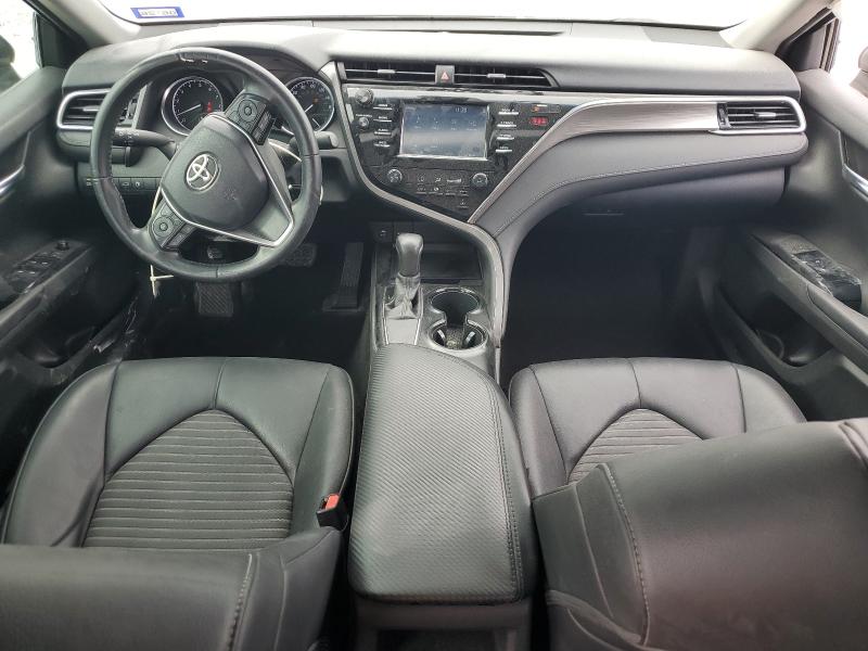 4T1B11HK7JU538296 - 2018 TOYOTA CAMRY L BLACK photo 8