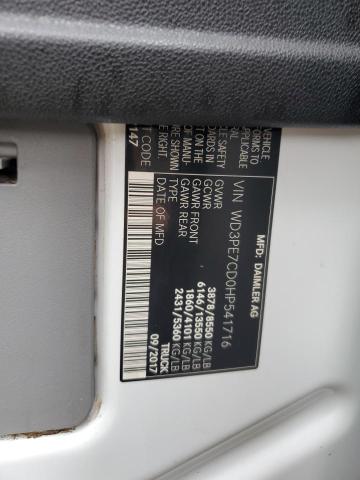WD3PE7CD0HP541716 - 2017 MERCEDES-BENZ SPRINTER 2500 WHITE photo 13