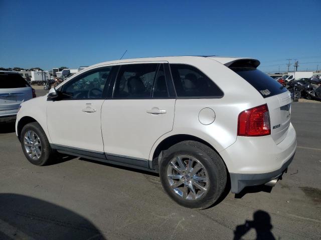 2FMDK3JCXDBB01875 - 2013 FORD EDGE SEL Blanc photo 2