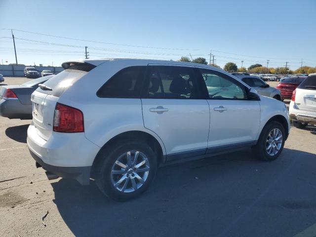 2FMDK3JCXDBB01875 - 2013 FORD EDGE SEL Blanc photo 3