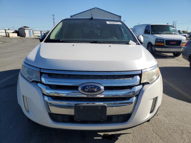 2FMDK3JCXDBB01875 - 2013 FORD EDGE SEL Blanc photo 5