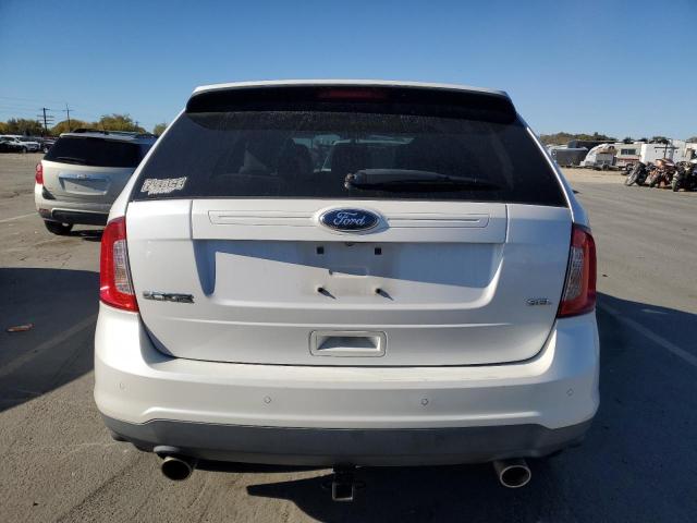 2FMDK3JCXDBB01875 - 2013 FORD EDGE SEL Blanc photo 6