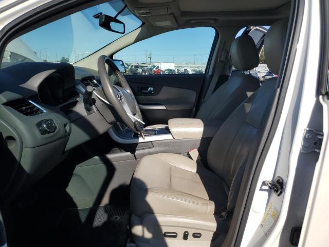 2FMDK3JCXDBB01875 - 2013 FORD EDGE SEL Blanc photo 7