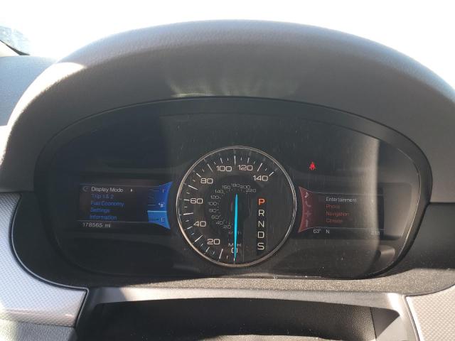 2FMDK3JCXDBB01875 - 2013 FORD EDGE SEL Blanc photo 9