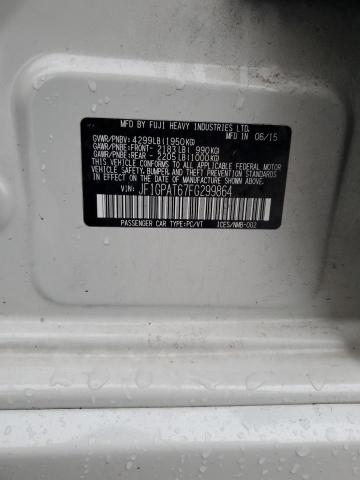 JF1GPAT67FG299864 - 2015 SUBARU IMPREZA SPORT 白色 照片 13