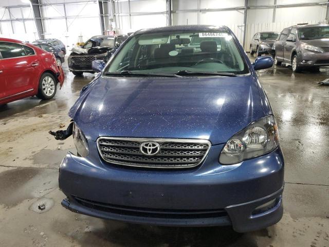 1NXBR30E25Z533622 - 2005 TOYOTA COROLLA CE ლურჯი ფოტო 5