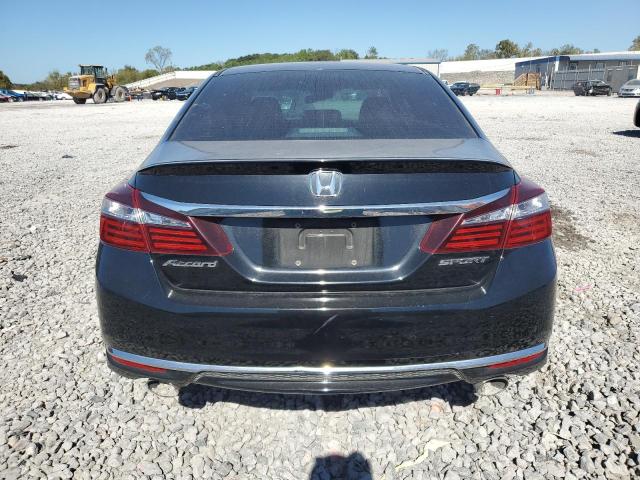 1HGCR2F59GA077733 - 2016 HONDA ACCORD SPORT შავი ფოტო 6