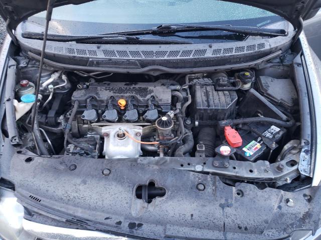 19XFA16939E032593 - 2009 HONDA CIVIC EXL ნაცრისფერი ფოტო 11