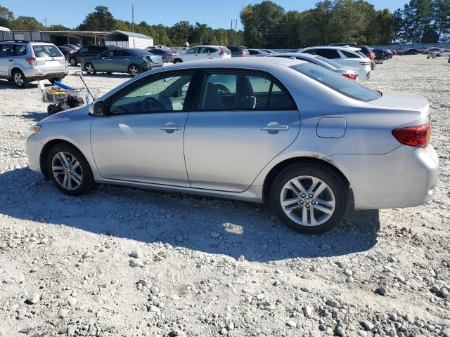 2T1BU40E19C171584 - 2009 TOYOTA COROLLA BASE Srebrny zdjęcie 2