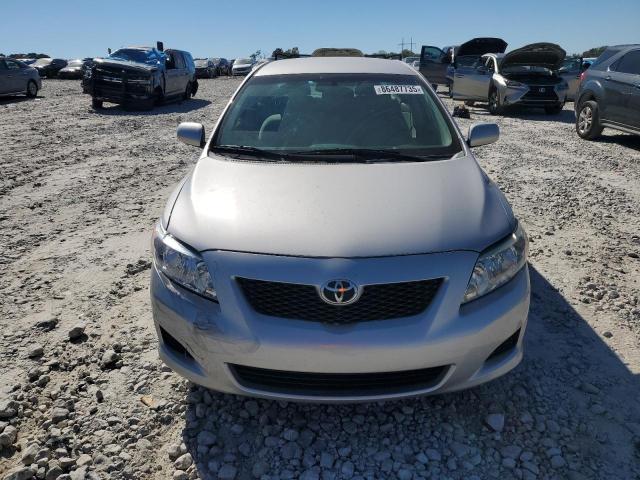2T1BU40E19C171584 - 2009 TOYOTA COROLLA BASE Srebrny zdjęcie 5