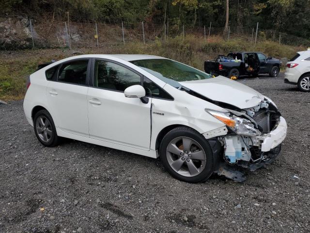 JTDKN3DU3F0408459 - 2015 TOYOTA PRIUS WHITE photo 4