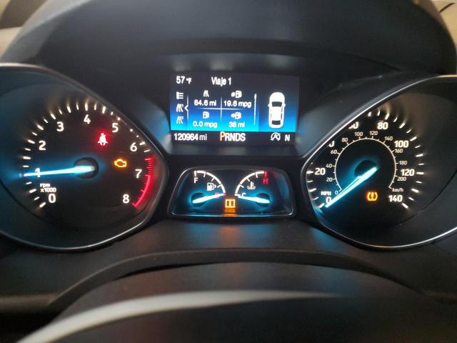 1FMCU0JD0HUE16388 - 2017 FORD ESCAPE TITANIUM ნაცრისფერი ფოტო 9