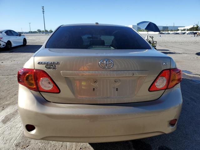 1NXBU4EE6AZ224680 - 2010 TOYOTA COROLLA BASE TAN photo 6