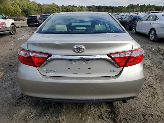 4T4BF1FK9FR482525 - 2015 TOYOTA CAMRY LE BEIGE photo 6