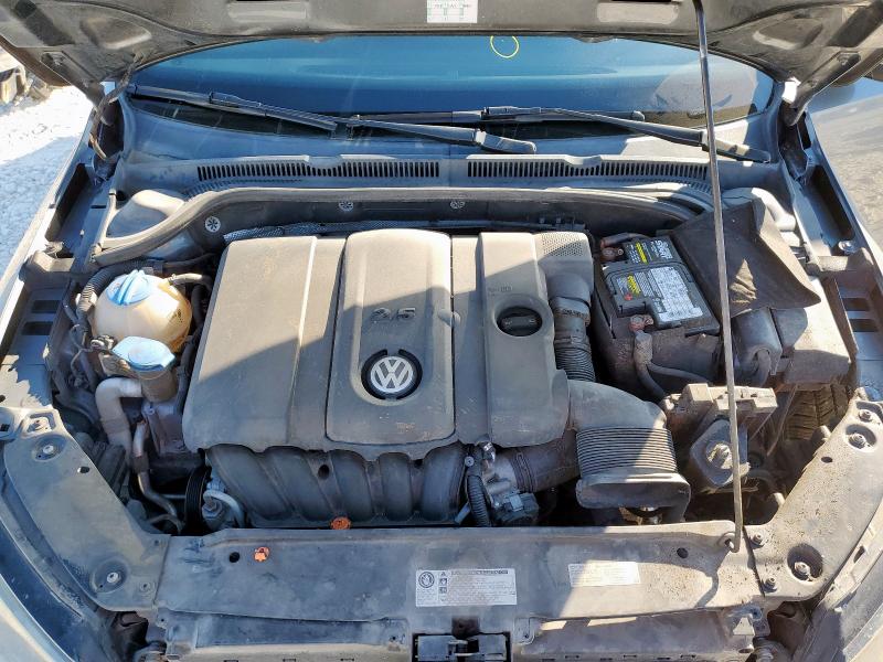 3VWDX7AJ4DM365214 - 2013 VOLKSWAGEN JETTA SE GRAY photo 11