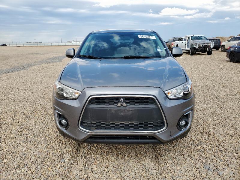 4A4AP3AU8FE029625 - 2015 MITSUBISHI OUTLANDER ES SILVER photo 5