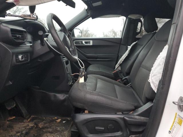 1FM5K8AB6LGA64050 - 2020 FORD EXPLORER POLICE INTERCEPTOR 白色 照片 7